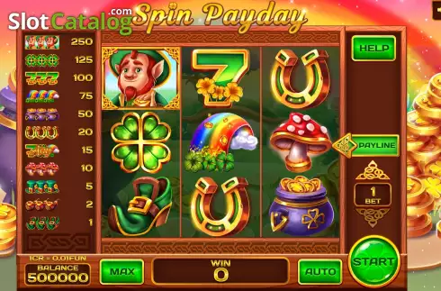 Скрин2. Spin Payday (Pull Tabs) слот