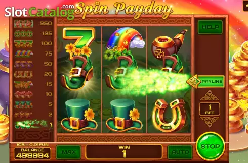 Скрин3. Spin Payday (Pull Tabs) слот