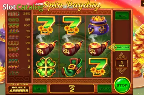 Скрин4. Spin Payday (Pull Tabs) слот