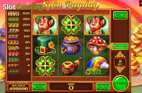 Скрин2. Spin Payday (3x3) слот