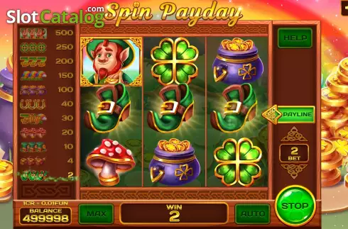 Скрин3. Spin Payday (3x3) слот