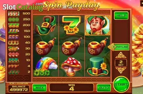 Скрин4. Spin Payday (3x3) слот
