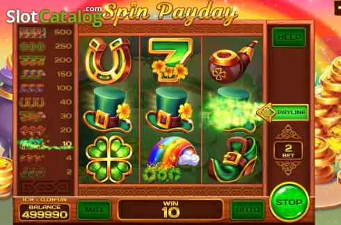 Скрин5. Spin Payday (3x3) слот