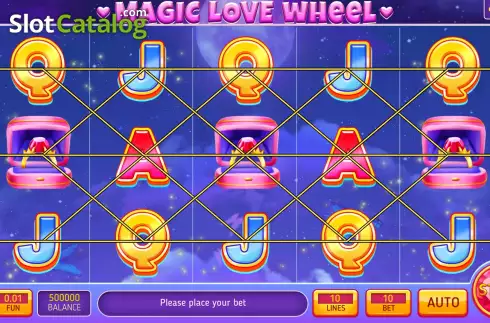 Скрин2. Magic Love Wheel слот