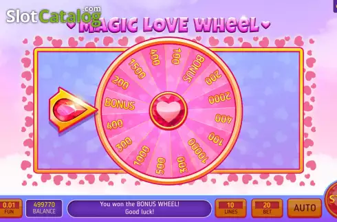 Скрин5. Magic Love Wheel слот