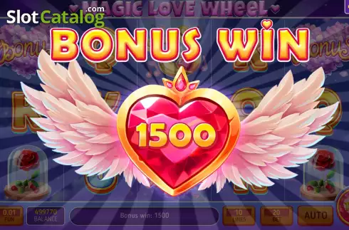 Скрин6. Magic Love Wheel слот