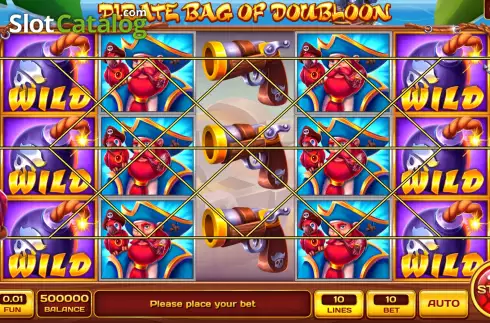 Скрин2. Pirate Bag Of Doubloon слот