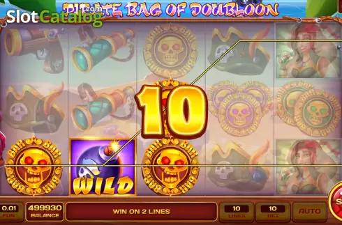 Скрин3. Pirate Bag Of Doubloon слот