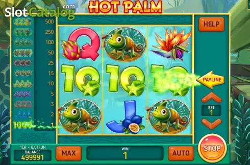 Скрин3. Hot Palm (Pull Tabs) слот