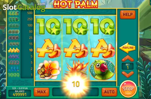 Скрин5. Hot Palm (Pull Tabs) слот