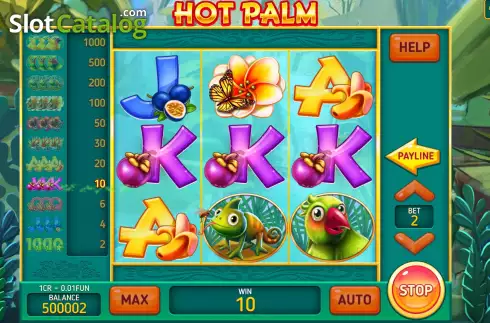 Скрин4. Hot Palm (3X3) слот