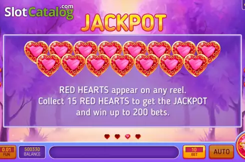 Скрин8. Hearts Collection слот