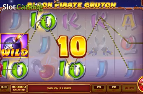Скрин3. Black Pirate Crutch слот