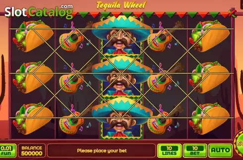 Скрин2. Tequila Wheel слот