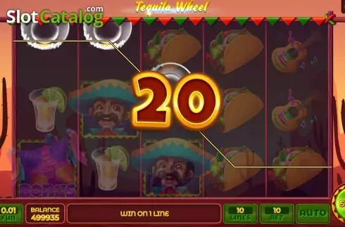 Скрин4. Tequila Wheel слот