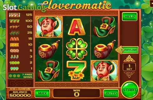 Скрин2. Cloveromatic (3x3) слот