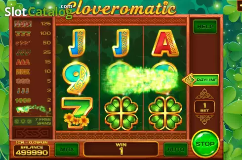 Скрин3. Cloveromatic (3x3) слот