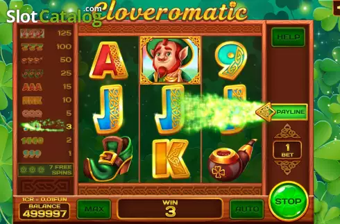 Скрин4. Cloveromatic (3x3) слот