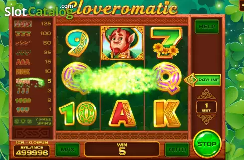 Скрин5. Cloveromatic (3x3) слот