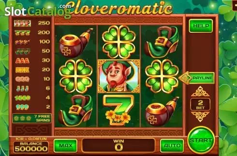 Скрин2. Cloveromatic (Pull Tabs) слот
