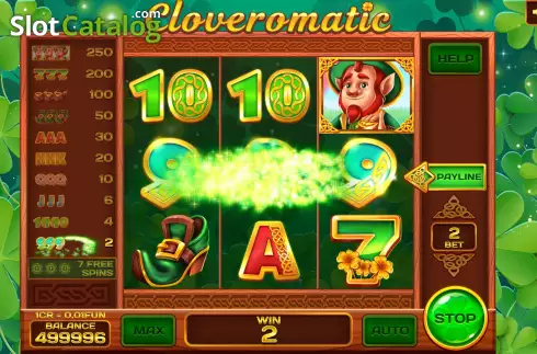 Скрин3. Cloveromatic (Pull Tabs) слот