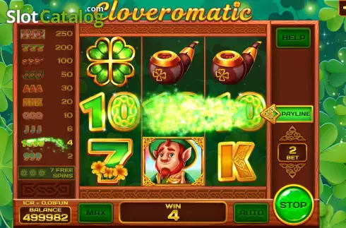 Скрин4. Cloveromatic (Pull Tabs) слот