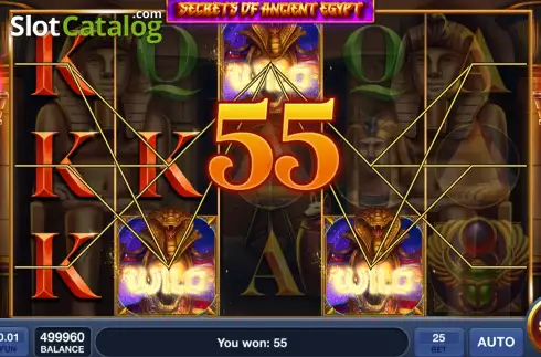 Скрин4. Secrets Of Ancient Egypt слот