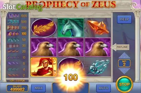 Скрин5. Prophecy Of Zeus (3x3) слот