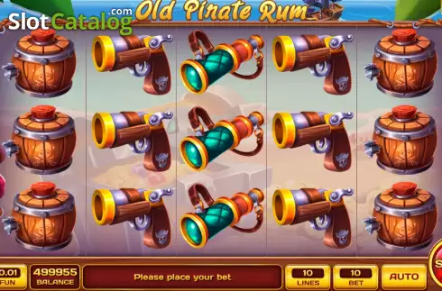 Скрин2. Old Pirate Rum слот