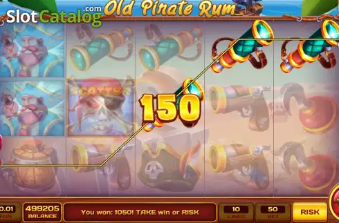 Скрин5. Old Pirate Rum слот