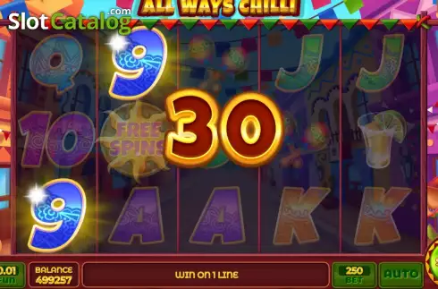 Скрин3. All Ways Chilli слот