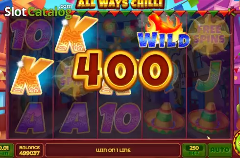 Скрин5. All Ways Chilli слот