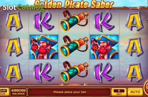 Скрин3. Golden Pirate Saber слот