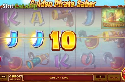 Скрин4. Golden Pirate Saber слот