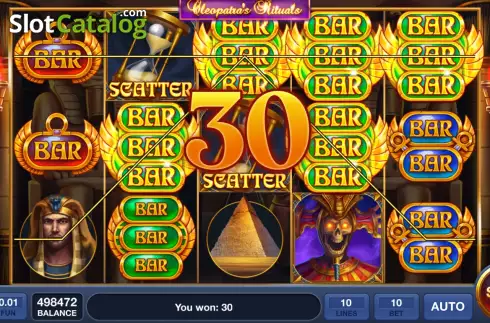 Скрин4. Cleopatra's Ritual слот