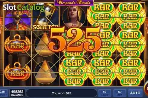 Скрин5. Cleopatra's Ritual слот