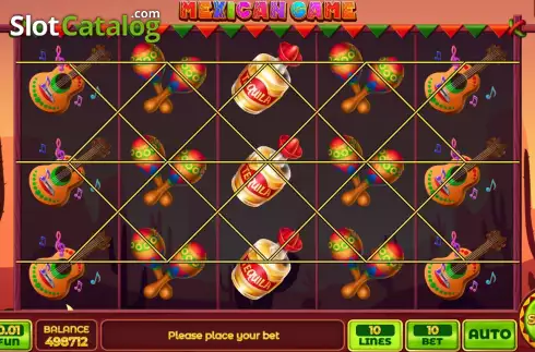 Скрин2. Mexican Game слот