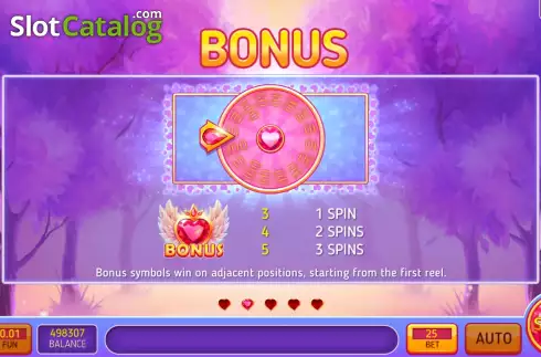 Скрин6. Cupid Wheel Jackpot слот