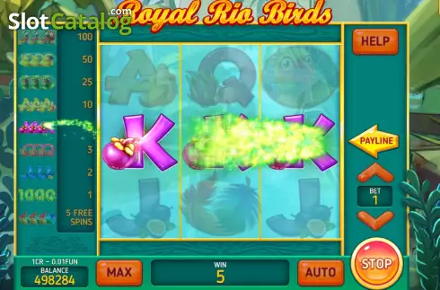 Скрин5. Royal Rio Birds (3x3) слот