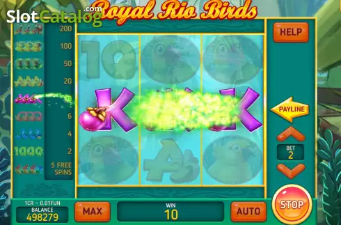 Скрин5. Royal Rio Birds (Pull Tabs) слот