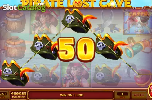 Скрин3. Pirate Lost Cave слот