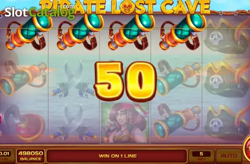 Скрин4. Pirate Lost Cave слот