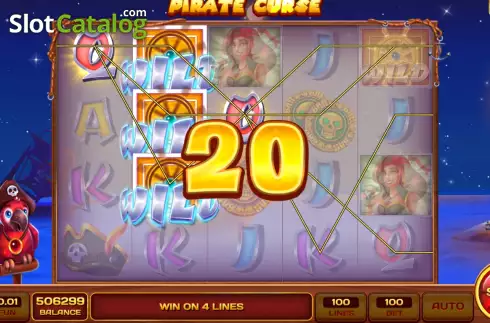 Скрин3. Pirate Curse слот