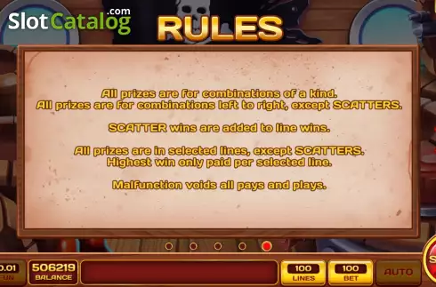 Скрин9. Pirate Curse слот