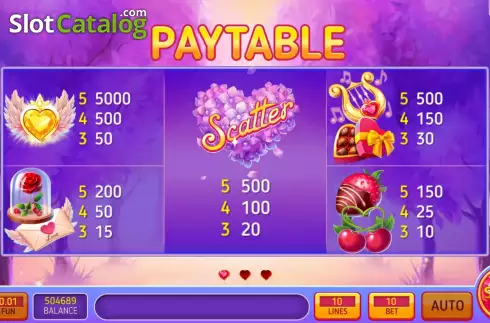 Скрин7. The Heart Game слот