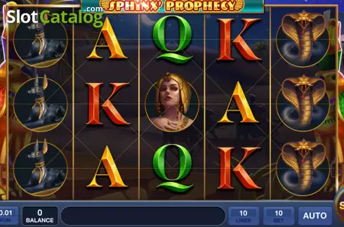 Скрин2. Sphinx' Prophecy слот