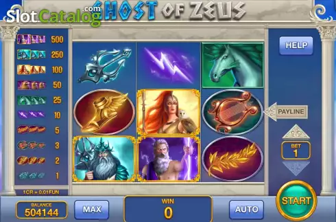Скрин2. Ghost of Zeus (Pull Tabs) слот