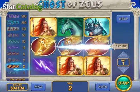 Скрин3. Ghost of Zeus (Pull Tabs) слот