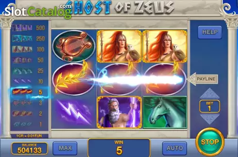 Скрин5. Ghost of Zeus (Pull Tabs) слот