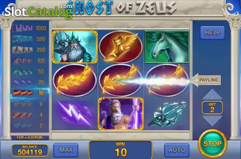 Скрин4. Ghost of Zeus (3x3) слот
